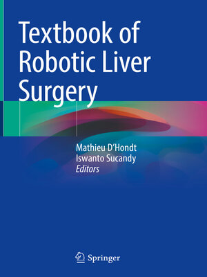 cover image of Textbook of Robotic Liver Surgery